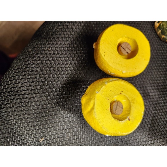 Vintage Lemon Fruit Ceramic Salt and Pepper Shakers - Picture 2 of 4